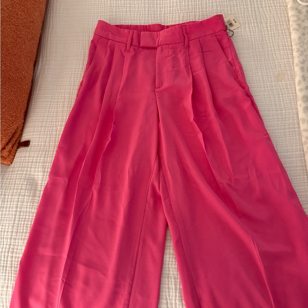 NWT Pink Trench Pants